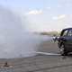 Image for article titled Ford Engineers Strap Giant Water Cannon To Volvo